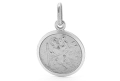 Piccolo - St. Christopher Silver Necklace Set