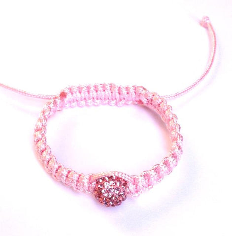 One Bead Baby Shamballa (Pink)