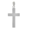 Sterling Silver Small Latin Cross Necklace Set