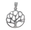 Sterling Silver Tree of Life Necklace Set