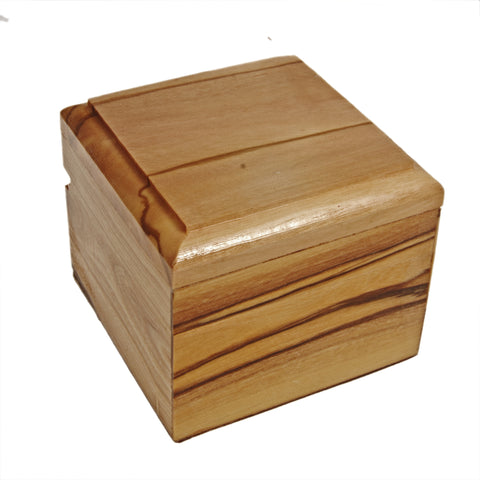 Olive Wood Rosary Box