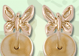 Comfort Clasp - 4mm Butterfly