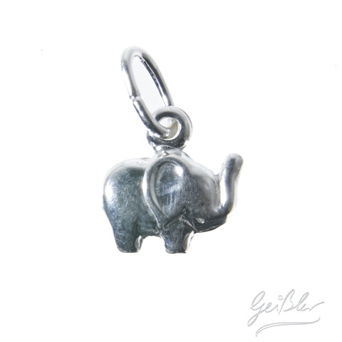 Silver Elephant Necklace Set