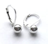 5mm Sterling Silver Ball Hoops