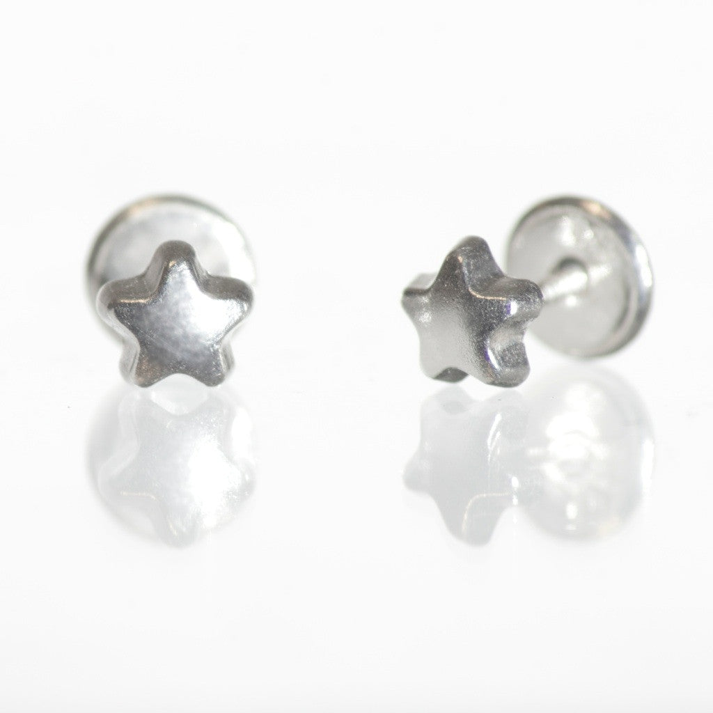 Screw Earring Backs 925 Sterling Silver Screw Back Earring