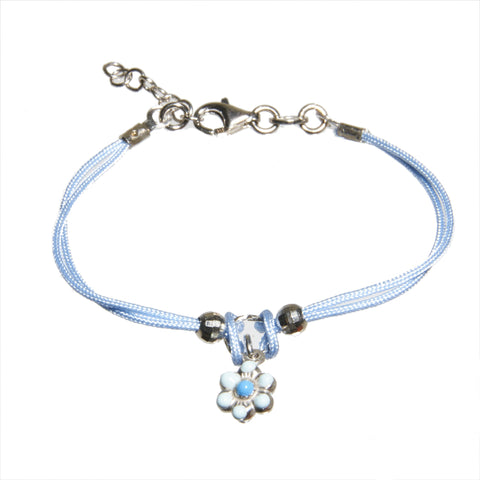Blue Daisy Bracelet