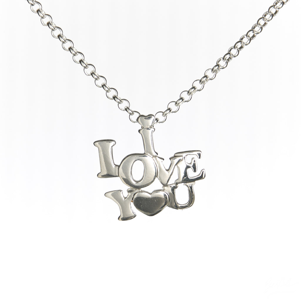 I Love You Bar Necklace – Zen and Zuri