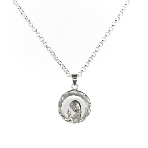 Virgin Mary Necklace Set