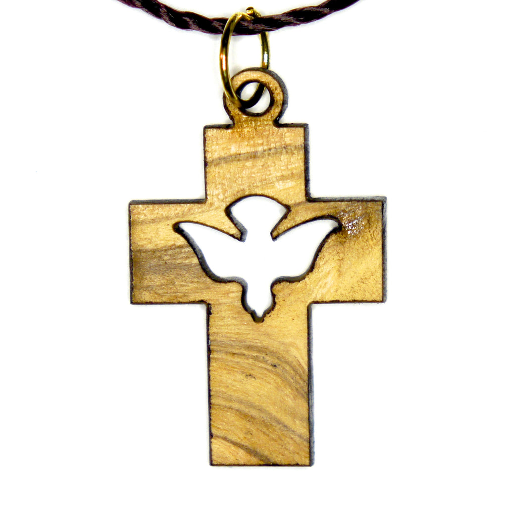 Marina Jewelry 925 Sterling Silver Textured Cross Pendant With Dove  Cut-out, Jewelry | My Jerusalem Store