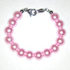 Medical Alert ID - Pink Pearl Bracelet
