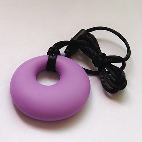 Teething Pendant - Purple Ring