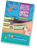 Safety Tats - Monster Mash Collection