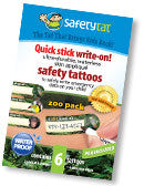Safety Tats - Zoo Collection