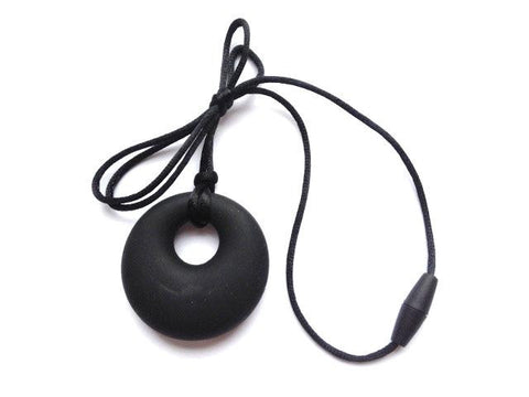 Teething Pendant -Black Ring