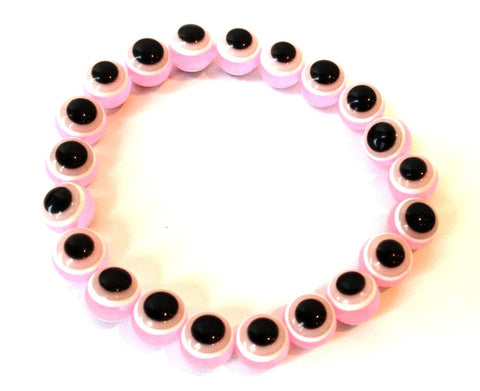 Evil Eye Bracelet - Pink