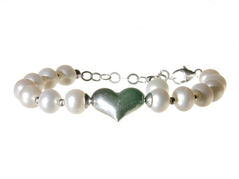 Kimberley Lang Pearl Love Bracelet