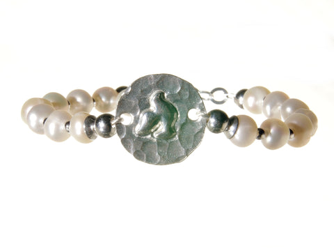 Kimberley Lang Pearl Dove Bracelet