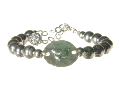 Kimberley Lang Silver Dove Bracelet