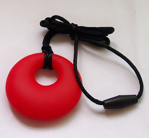 Teething Pendant - Red Ring
